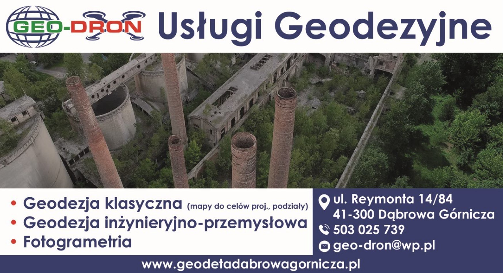 Geodezja inżynieryjna DĄBROWA GÓRNICZA